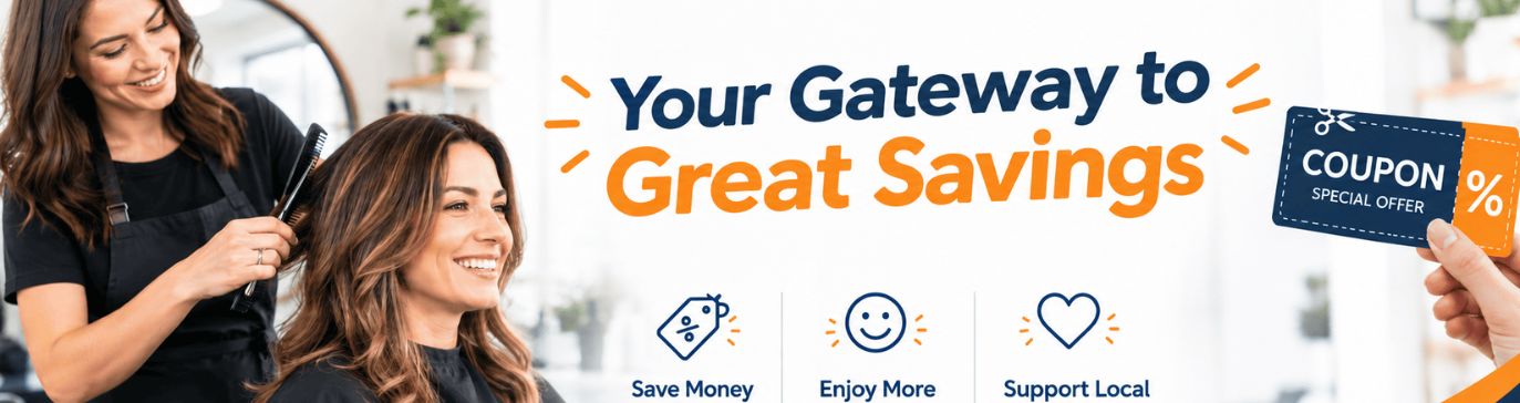 Brand banner on the coupon deals