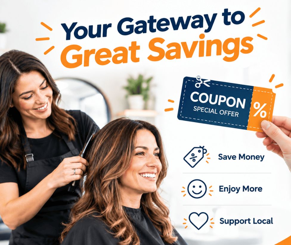 Brand banner on the coupon deals