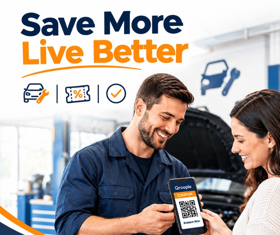 Brand banner on the coupon deals