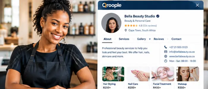 Create your professional profile